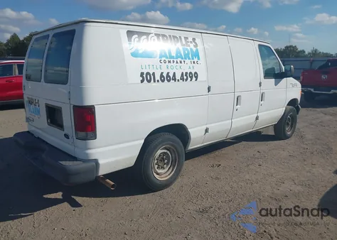 2007 Ford E-150 Commercial/Recreational z USA, uszkodzony, nr VIN 1FTNE14W97DB13895